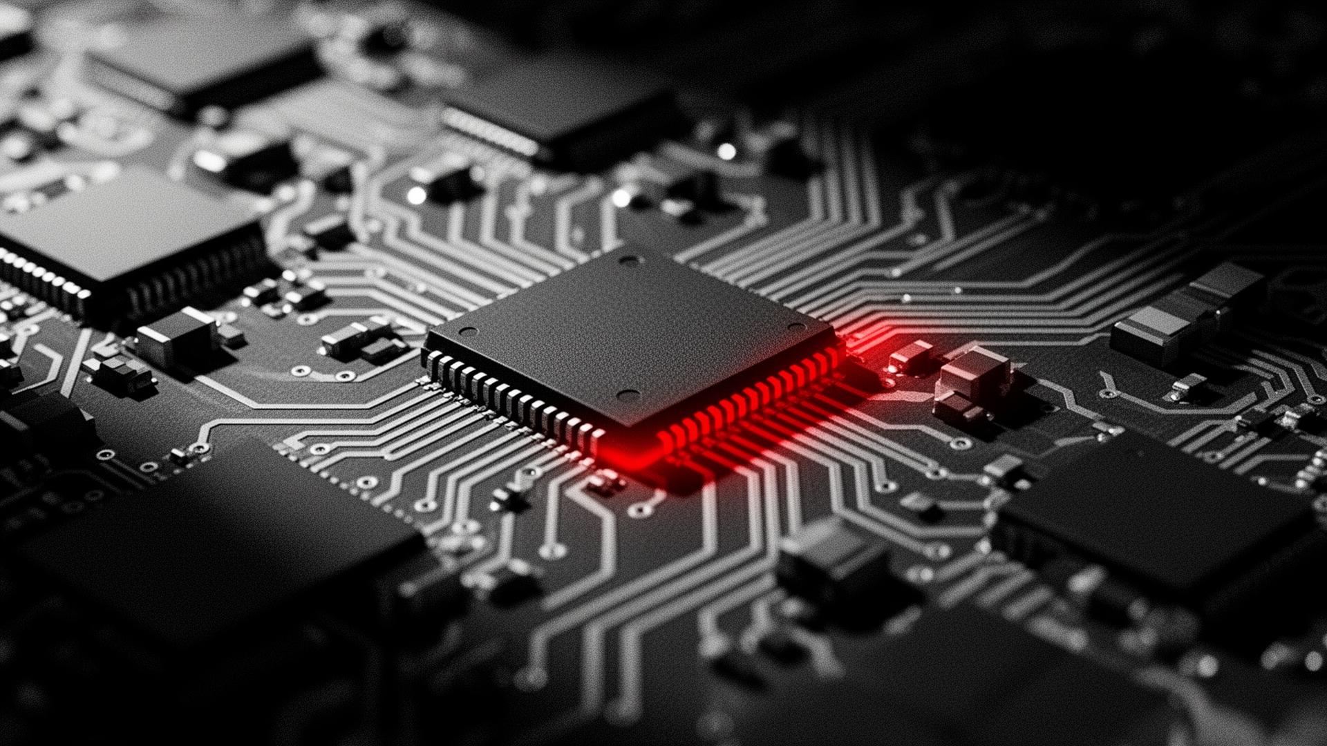 Circuit board background